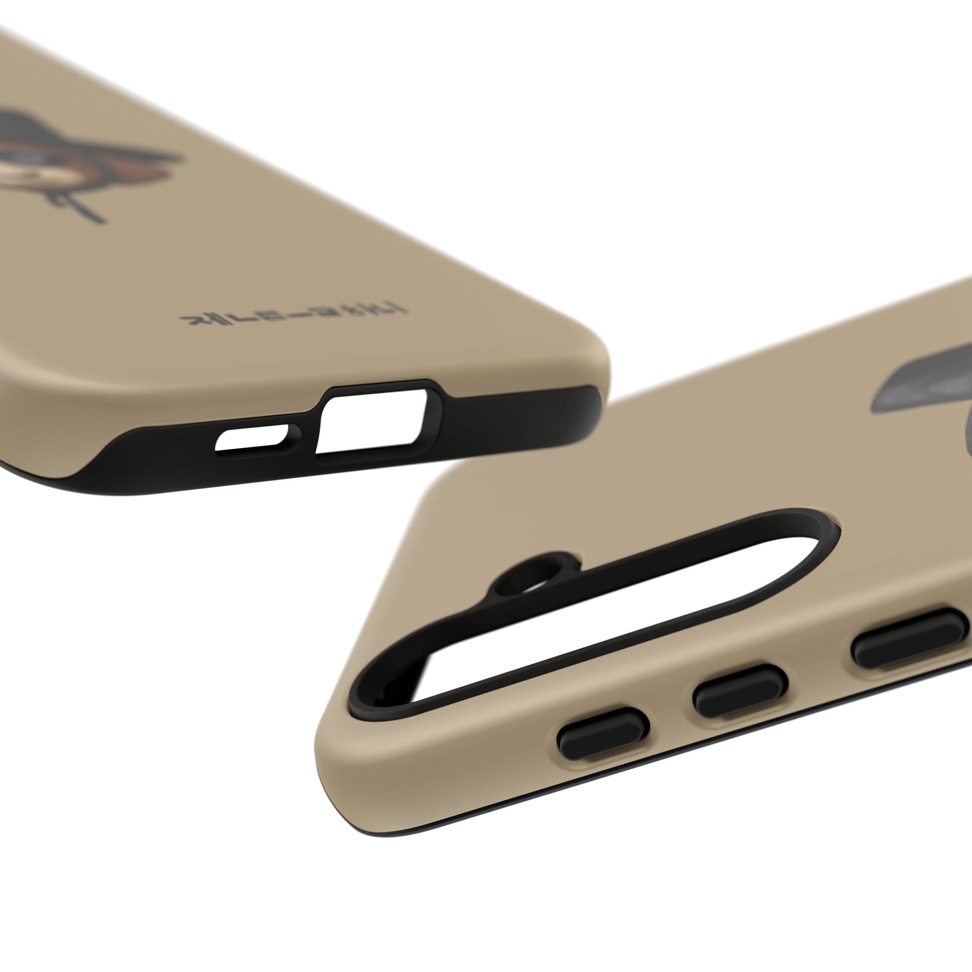 3D Claymation Shih Tzu Dog Case for iPhone & Galaxy - Korean Gat Hani, Taupe