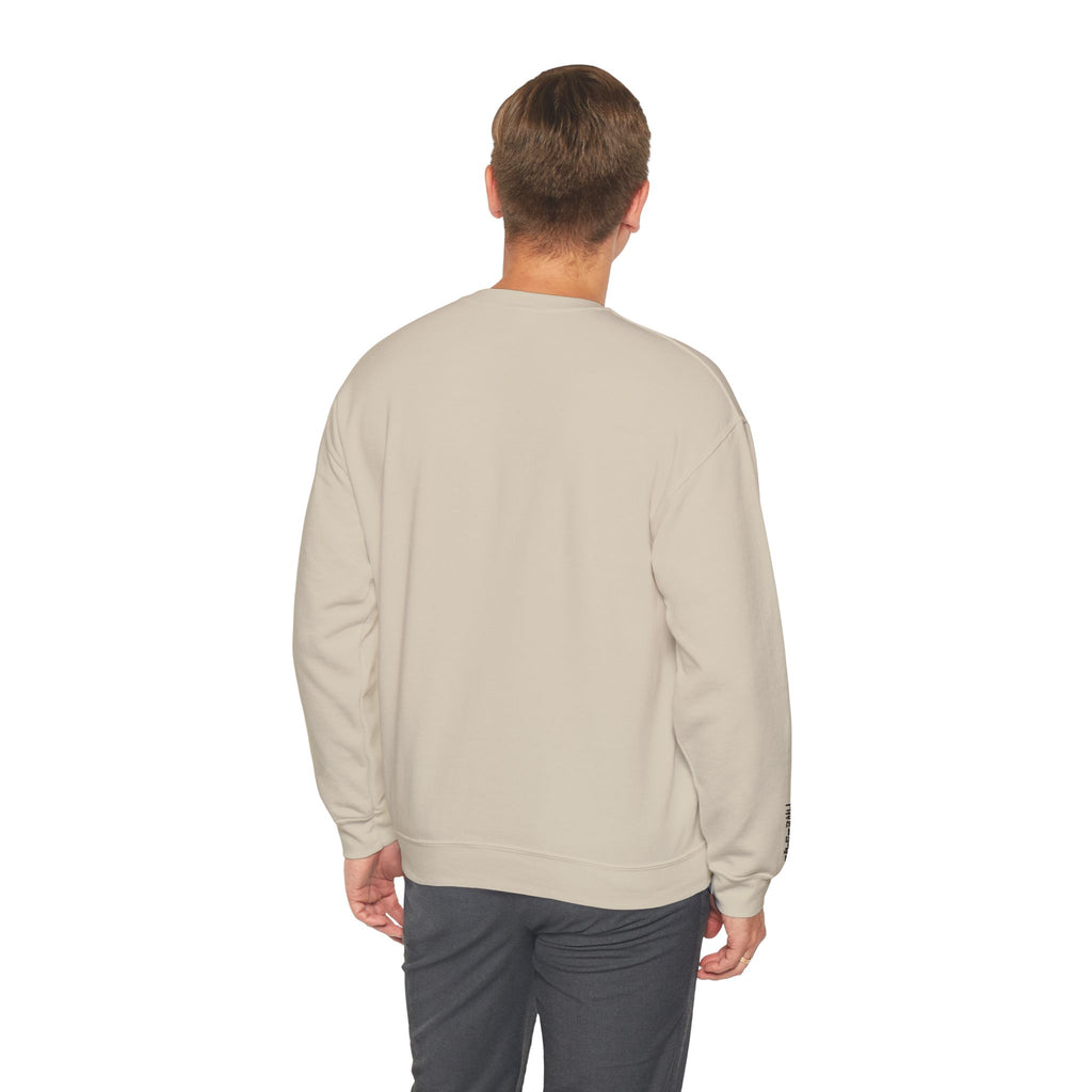 Gentle Hani(embroidered), Unisex Crewneck Sweatshirt(sand)