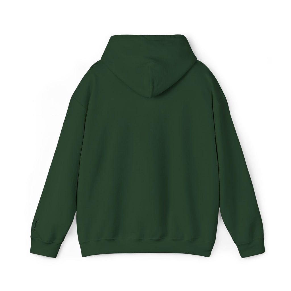Embroidered Shih Tzu Dog Pullover Hoodie - Korean Gat Hani, Forest Green