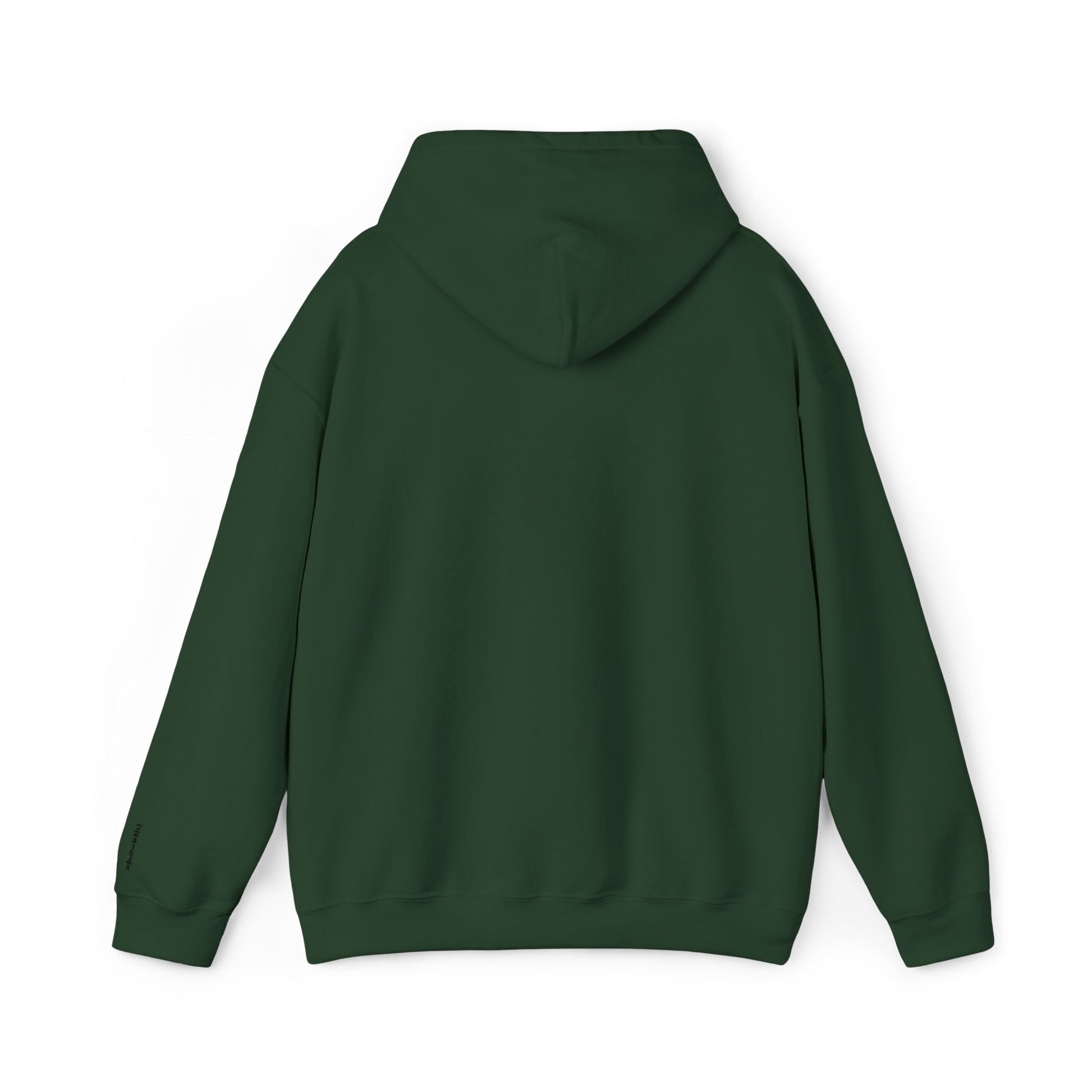 Embroidered Shih Tzu Dog Pullover Hoodie - Korean Gat Hani, Forest Green