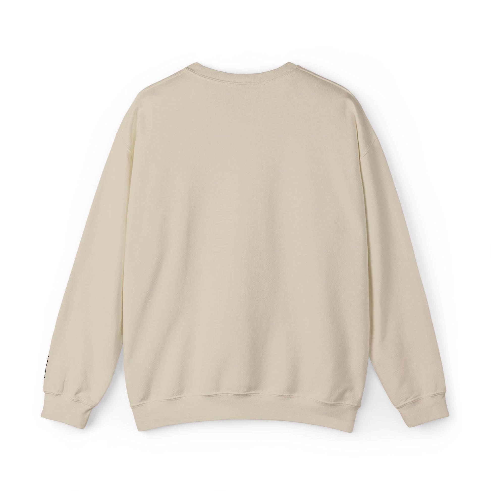 Embroidered Shih Tzu Dog Crewneck Sweatshirt - Korean Gat Hani, Sand