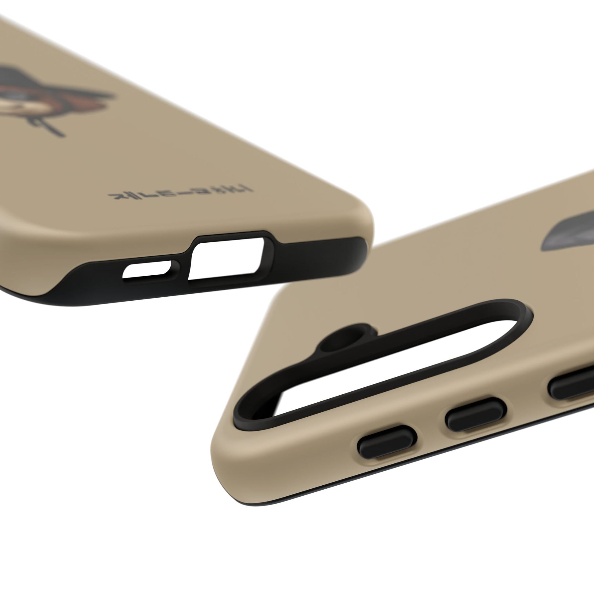 3D Claymation Shih Tzu Dog Case for iPhone & Galaxy - Korean Gat Hani, Taupe