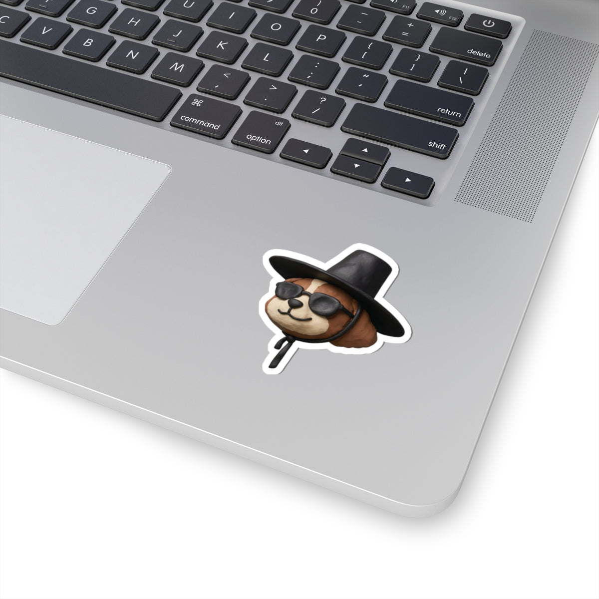 3D Claymation Shih Tzu Dog Decal Sticker - Korean Gat Hani